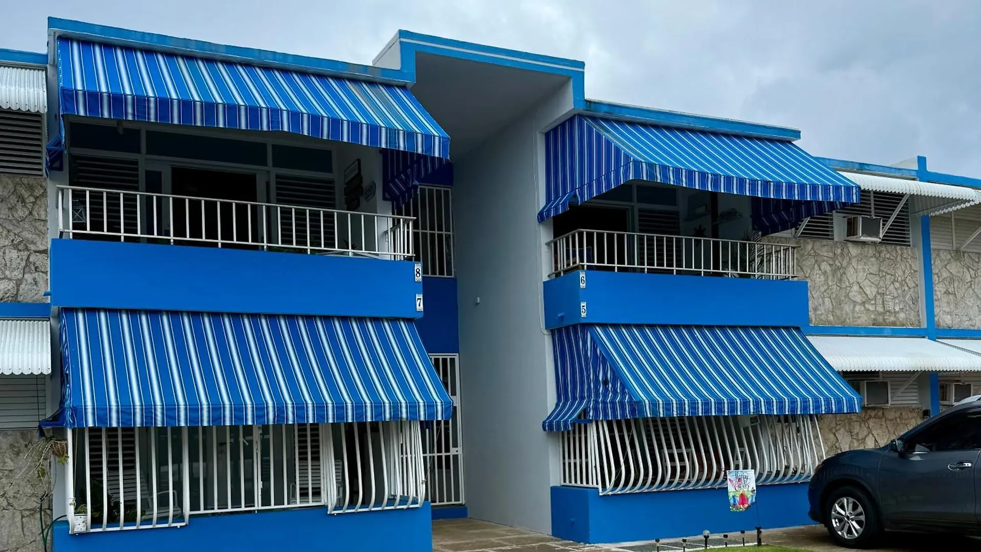 Oceanview Apartment Steps To The Beach Luquillo Puerto Rico